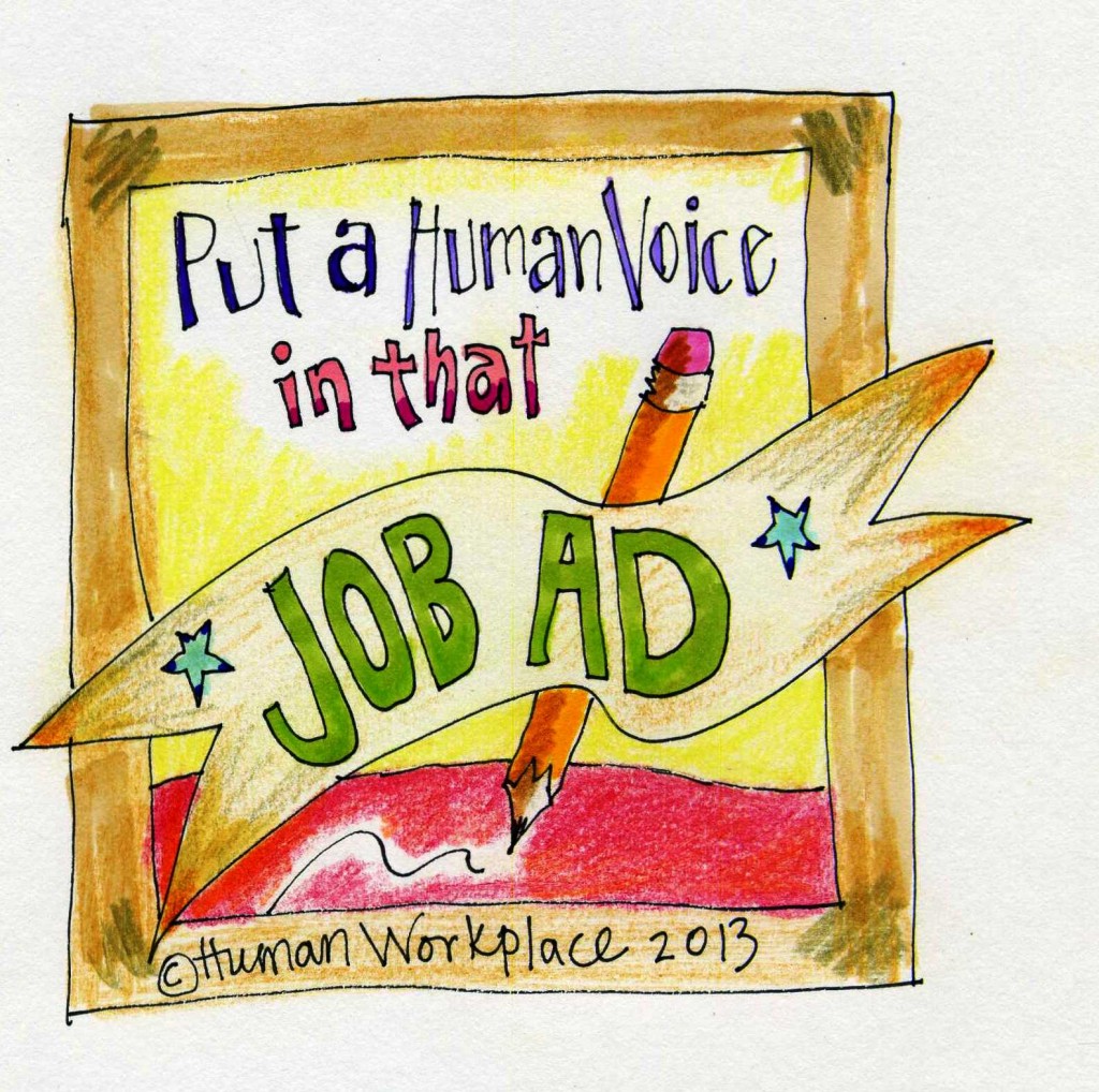 Human Voice in Job Ad