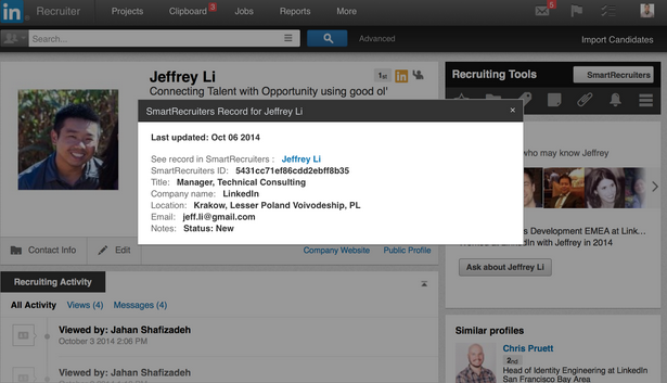 SmartRecruiters Inside LinkedIn